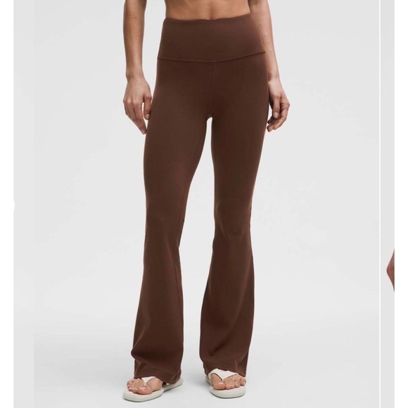 lululemon athletica Pants - 278-Lululemon-Groove Nulu Super-High-Rise Flared Pant *Regular-Lava Cake